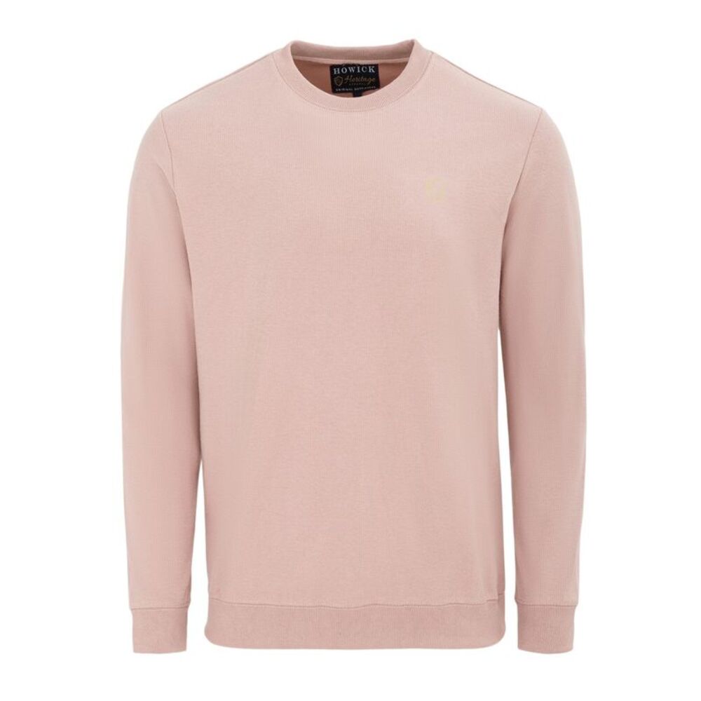 Howick Mens Logo Sweatshirt / Pink